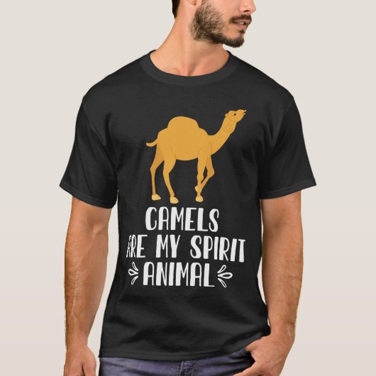 Camels zijn mijn dierbare dieren t-shirt (Voorkant)