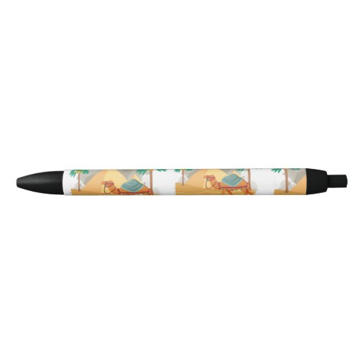 CAMELS ZWARTE INKT PEN (Voorkant)
