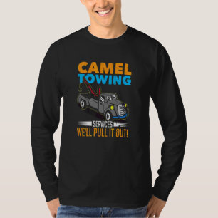 Camelsleepdiensten met Humor T-shirt
