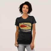 Camembert Cheese Box T-shirt (Voorkant volledig)