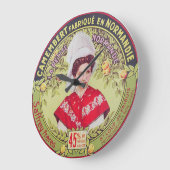 Camembert Cheese,  Frans label. Grote Klok (Hoek)