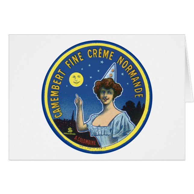 Camembert Fine Creme Normandie Label (Voorkant Horizontaal)