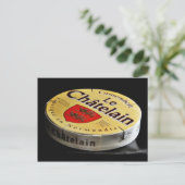 Camembert-kaasdoos Briefkaart (Staand voorkant)