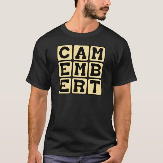 Camembert, Soft Cheese T-shirt (Voorkant)