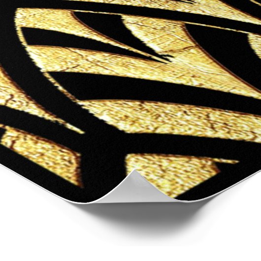 Cameo Art Deco Poster (Hoek)