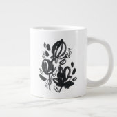 Cameo Bloom - Zwart-wit Grote Koffiekop (Rechts)