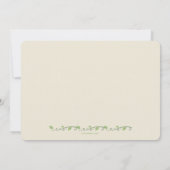 Cameo broers en zussen twee foto religieuze uitnod kaart (Achterkant)