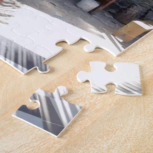 Cameo Factory, Roatan, Honduras puzzle Legpuzzel (Zijkant)