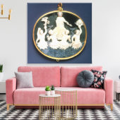 Cameo herdenking van de marineoverwinning van canvas afdruk (Insitu (Woonkamer))