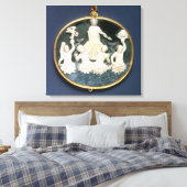 Cameo herdenking van de marineoverwinning van canvas afdruk (Insitu (Slaapkamer))