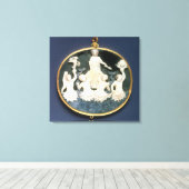 Cameo herdenking van de marineoverwinning van canvas afdruk (Insitu (Houten vloer))