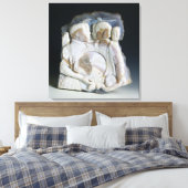 Cameo met Cosimo de Medici (1519-74) en zijn Canvas Afdruk (Insitu (Slaapkamer))