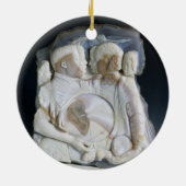 Cameo met Cosimo de Medici (1519-74) en zijn Keramisch Ornament (Achterkant)