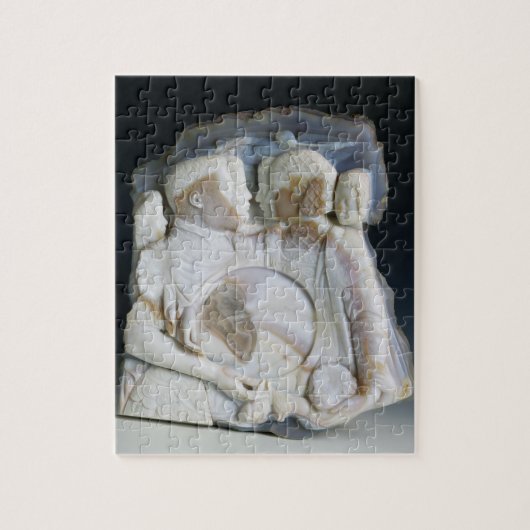 Cameo met Cosimo de Medici (1519-74) en zijn Legpuzzel (Verticaal)