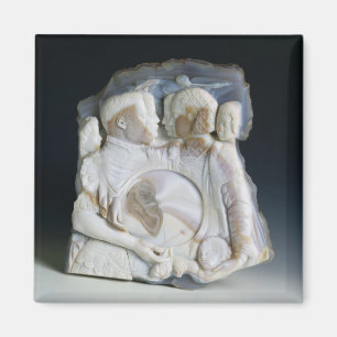 Cameo met Cosimo de Medici (1519-74) en zijn Magneet