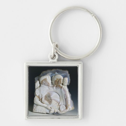 Cameo met Cosimo de Medici (1519-74) en zijn Sleutelhanger (Voorkant)