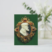 Cameo met het portret van Charles I van Spanje Briefkaart (Staand voorkant)