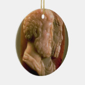 Cameo met Marcus Aurelius (121-180) en Luci Keramisch Ornament (Rechts)
