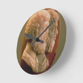 Cameo met Marcus Aurelius (121-180) en Luci Ronde Klok (Hoek)