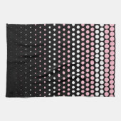 Cameo Pink en White Polka Dot Theedoek (Horizontaal)