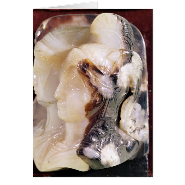 Cameo portret van Alexander (Voorkant)