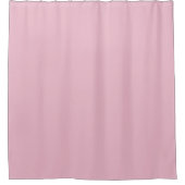 Cameo roze (effen kleur) douchegordijn (Voorkant)