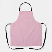 Cameo roze (effen kleur) schort (Voorkant)