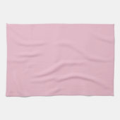 Cameo roze (effen kleur) theedoek (Horizontaal)