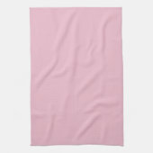 Cameo roze (effen kleur) theedoek (Verticaal)