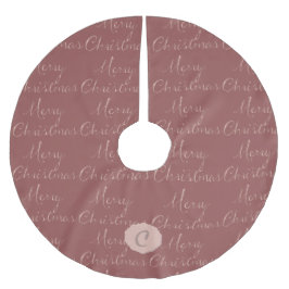 Cameo Roze Vrolijk Kerstbericht Kerstboom Rok