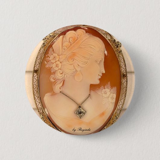 cameo van Rugiada Ronde Button 5,7 Cm (Voorkant)