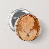 cameo van Rugiada Ronde Button 5,7 Cm (Voorkant /achterkant)