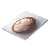  Cameo vrouwen silhouet Notitieblok (Linkerzijde)