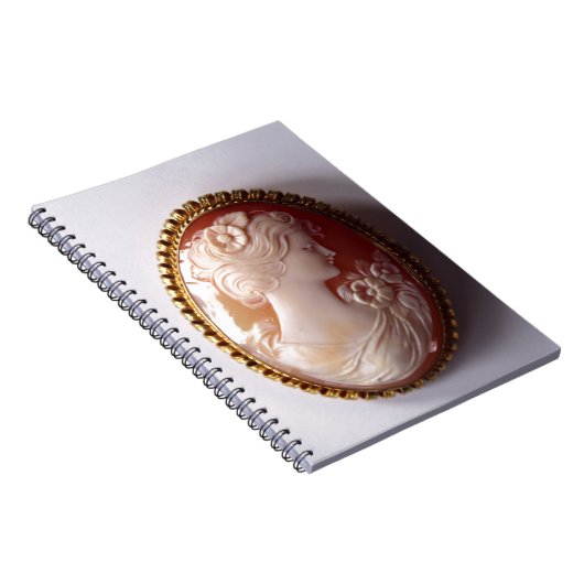  Cameo vrouwen silhouet Notitieboek (Rechterzijde)