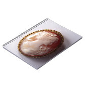  Cameo vrouwen silhouet Notitieboek (Linkerzijde)