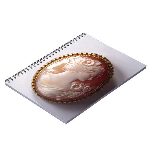  Cameo vrouwen silhouet Notitieboek (Linkerzijde)