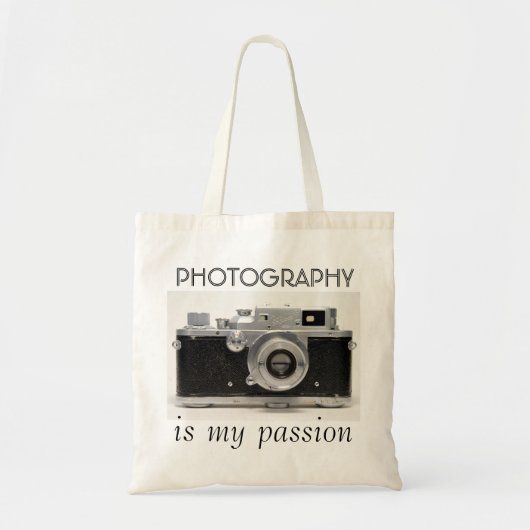  CAMERA 07 Fotografie is mijn passiezak Tote Bag (Voorkant)