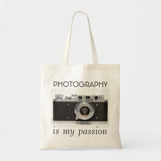  CAMERA 09 Fotografie is mijn passiezak Tote Bag (Voorkant)