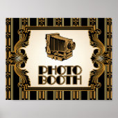  camera 1920's Poster Fotocabine (Voorkant)