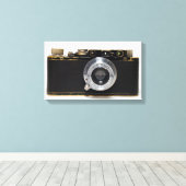  CAMERA 3 German Rangefinder 1932 - Canvas (Insitu (Houten vloer))