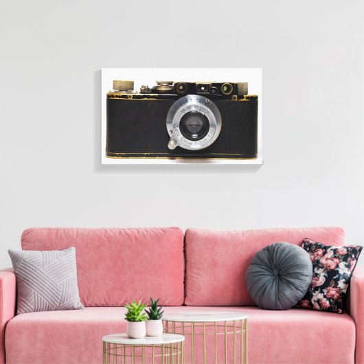 CAMERA 3 German Rangefinder 1932 - Canvas (Insitu (Woonkamer))