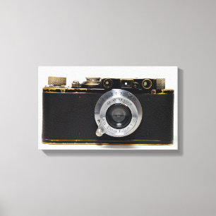 CAMERA 3 German Rangefinder 1932 - Canvas Afdruk