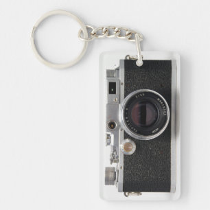 CAMERA 3 Japanse kopie van L-monogram AK Sleutelhanger