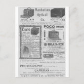 Camera-advertenties Briefkaart (Voorkant)