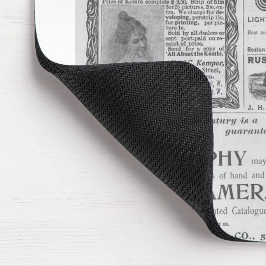 Camera-advertenties Muismat (Hoek)