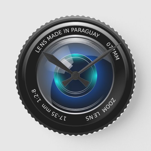 Camera Afbeelding rondom wandklok (Voorkant)