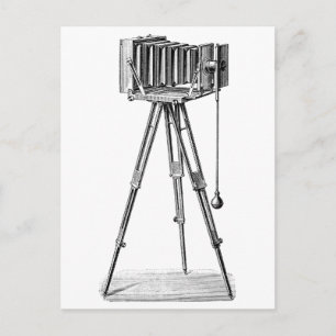 camera - Antiek camera's Fotografie zwart Briefkaart