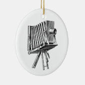  camera - Antiek camera's Fotografie zwart Keramisch Ornament (Rechts)