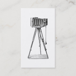  camera - Antiek camera's Fotografie zwart Visitekaartje