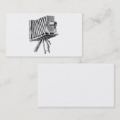 camera - Antiek camera's Fotografie zwart Visitekaartje (Voorkant / Achterkant)